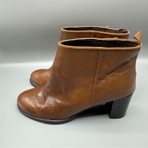 La Scarpa Fashion Leather Classic Brown Boots Bootie Women’s Size 40 Brown